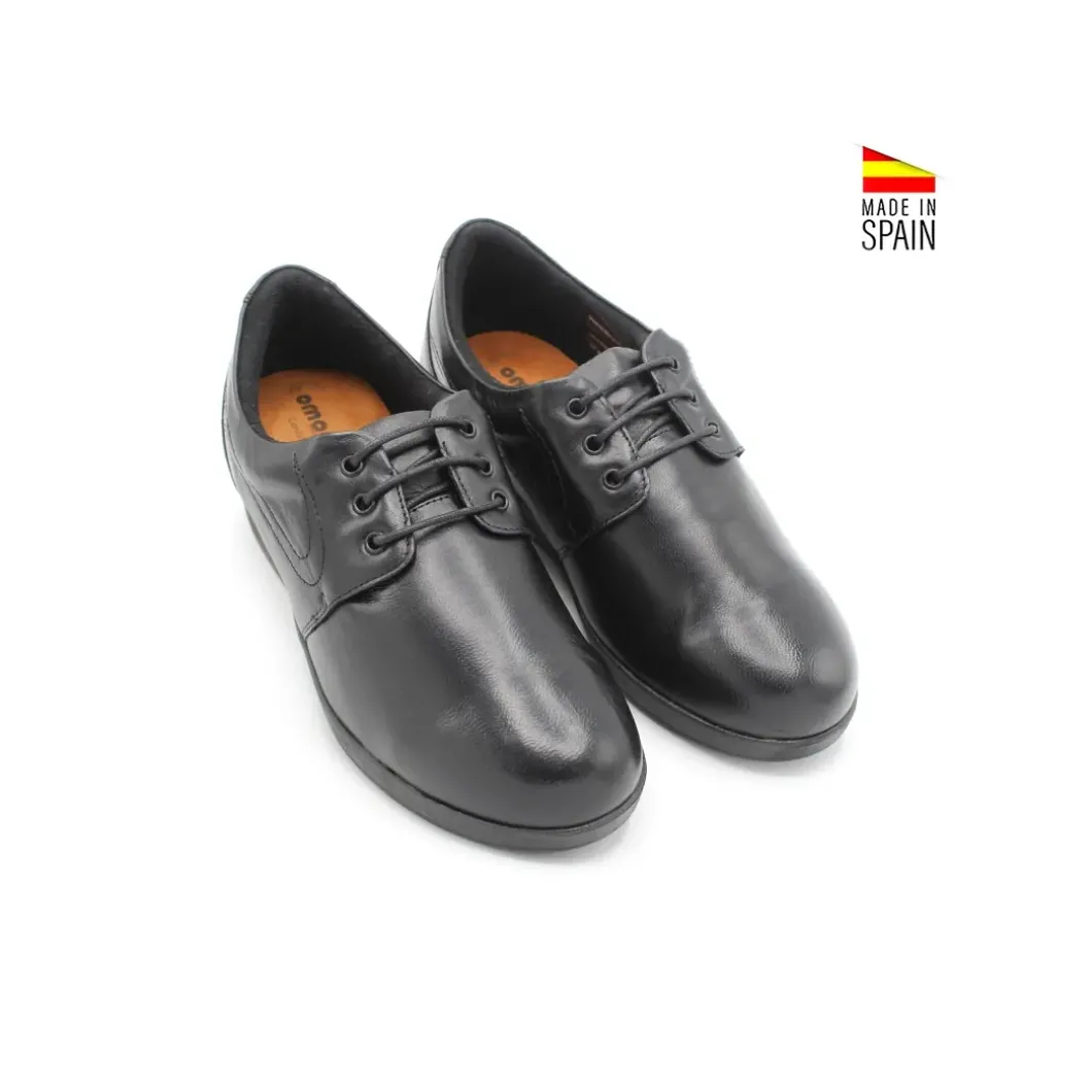 Zapato señora cuña cordones
