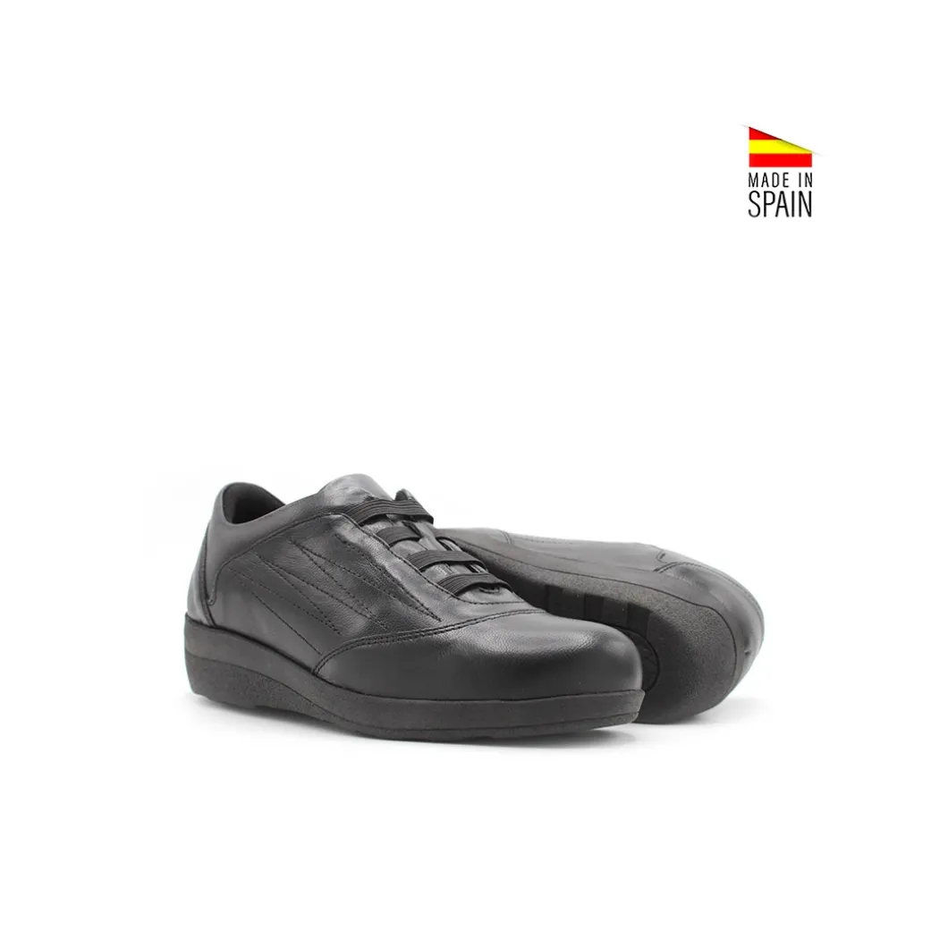 Zapato señora cuña elástico