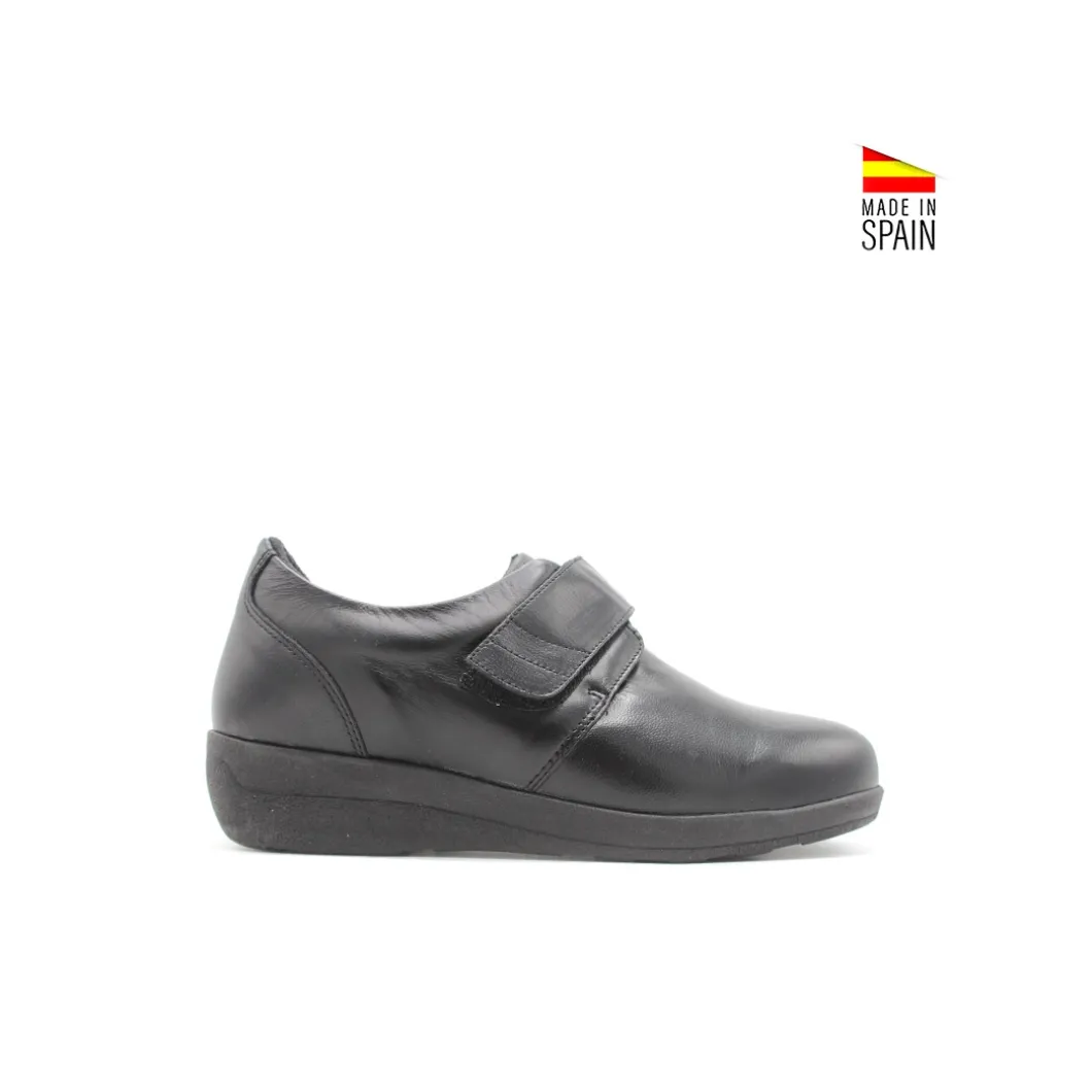 Zapato señora cuña velcro