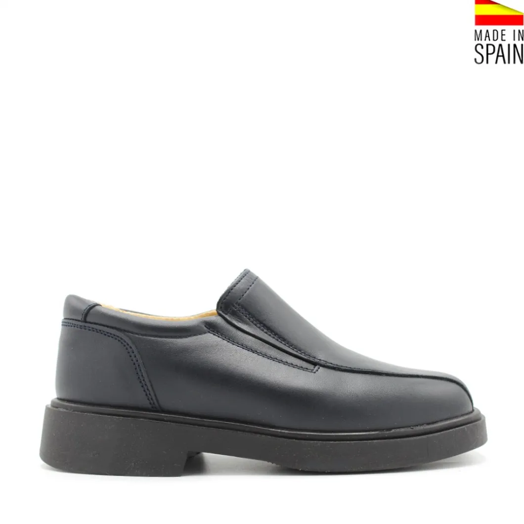 Zapato sin cordón 1016 azul marino