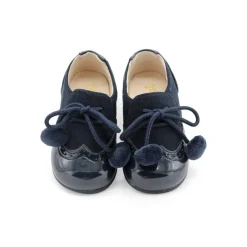Zapato tassel charol azul marino