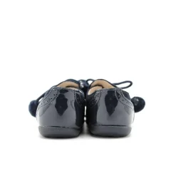 Zapato tassel charol azul marino