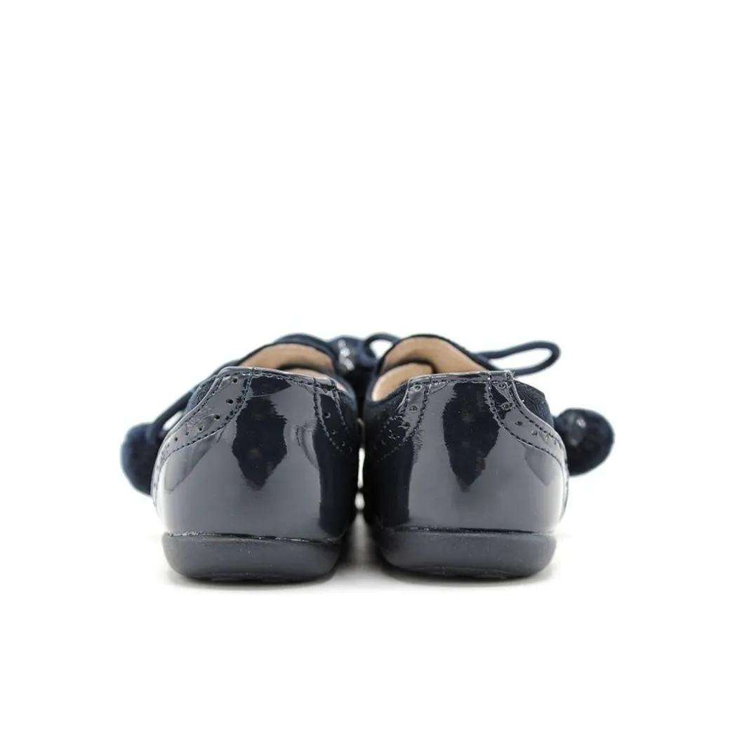 Zapato tassel charol azul marino