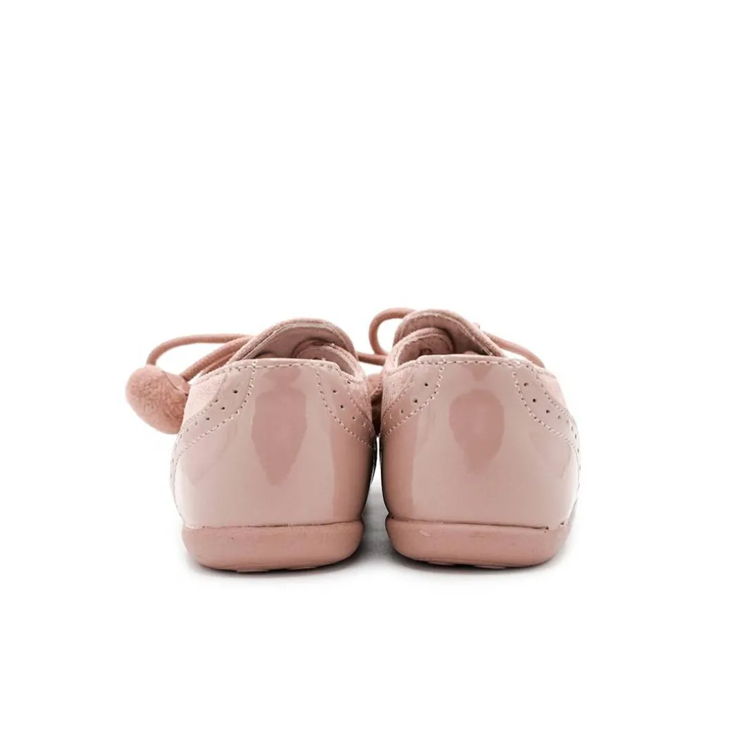Zapato tassel charol rosa