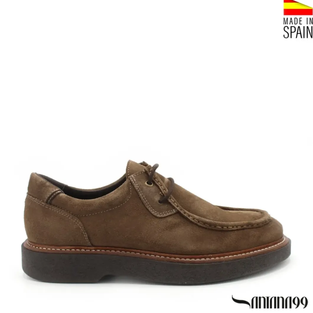 Zapato wallabee taupe