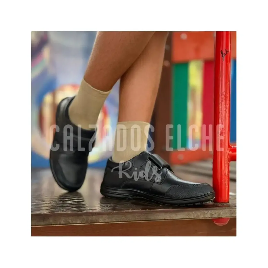 Zapatos colegiales A069 marino