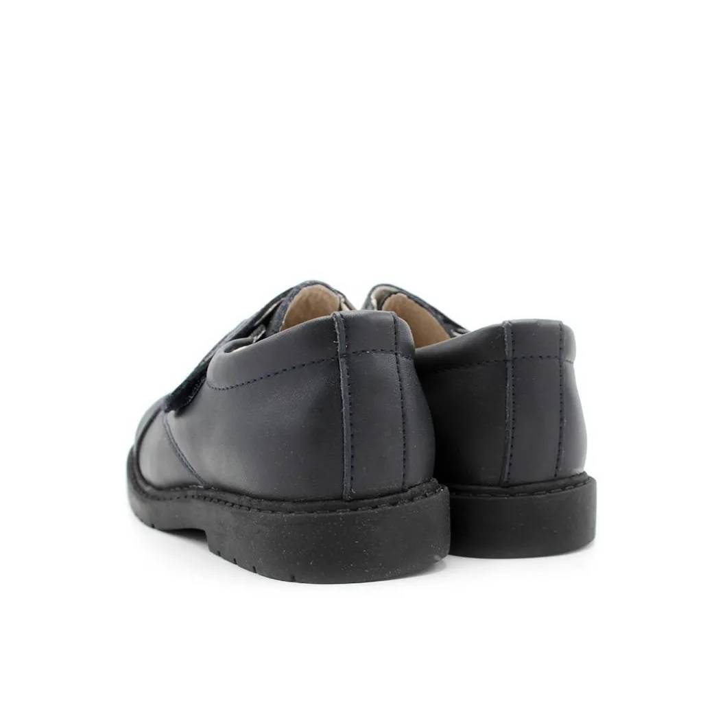 Zapatos escolares niño A2091 azul