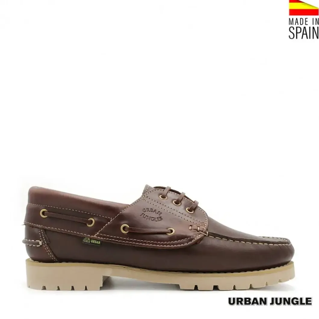 Zapatos náuticos tallas grandes cuero