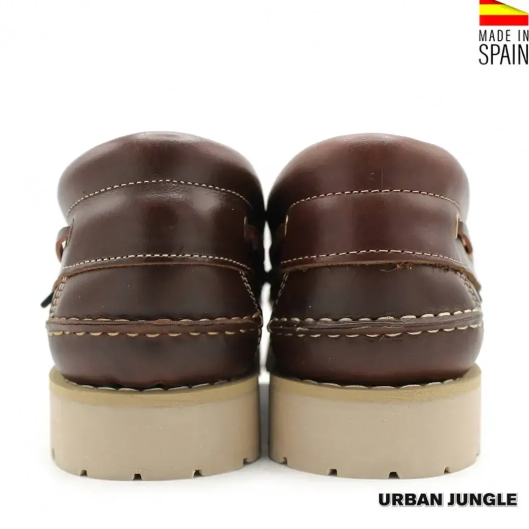 Zapatos náuticos tallas grandes cuero