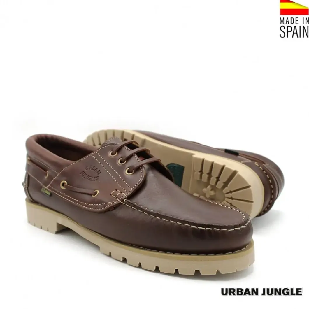 Zapatos náuticos tallas grandes cuero