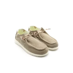 Zapatos wallabee niño taupe