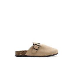 Zueco bio beige hebilla
